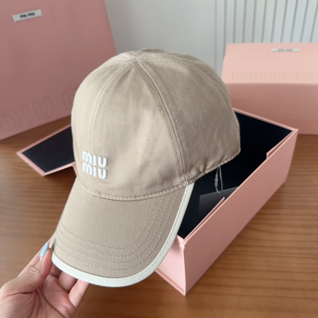 

MIUM缪缪 2025新款棒球帽，🔆百搭日常款～出街必备