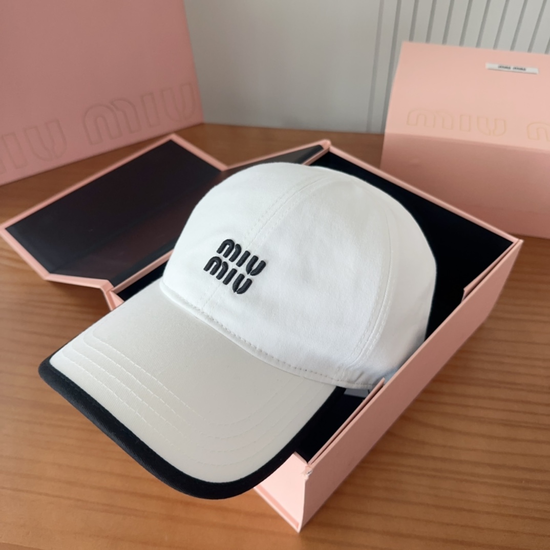 

MIUM缪缪 2025新款棒球帽，🔆百搭日常款～出街必备