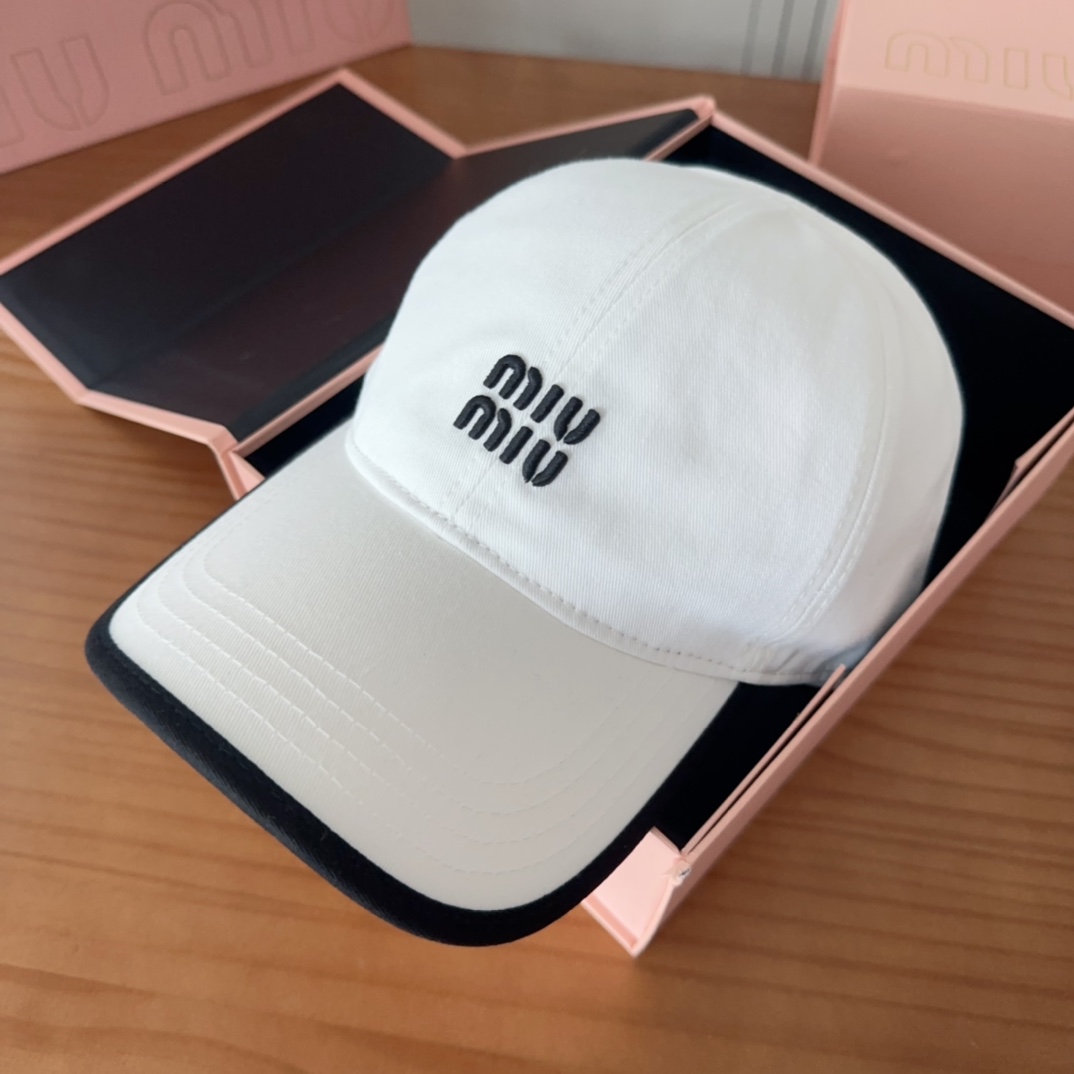 

MIUM缪缪 2025新款棒球帽，🔆百搭日常款～出街必备