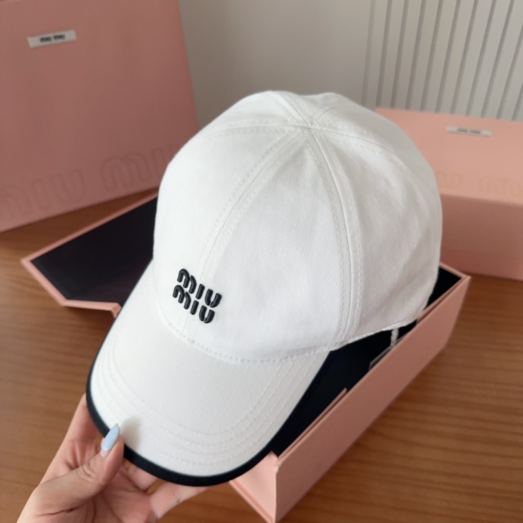 

MIUM缪缪 2025新款棒球帽，🔆百搭日常款～出街必备