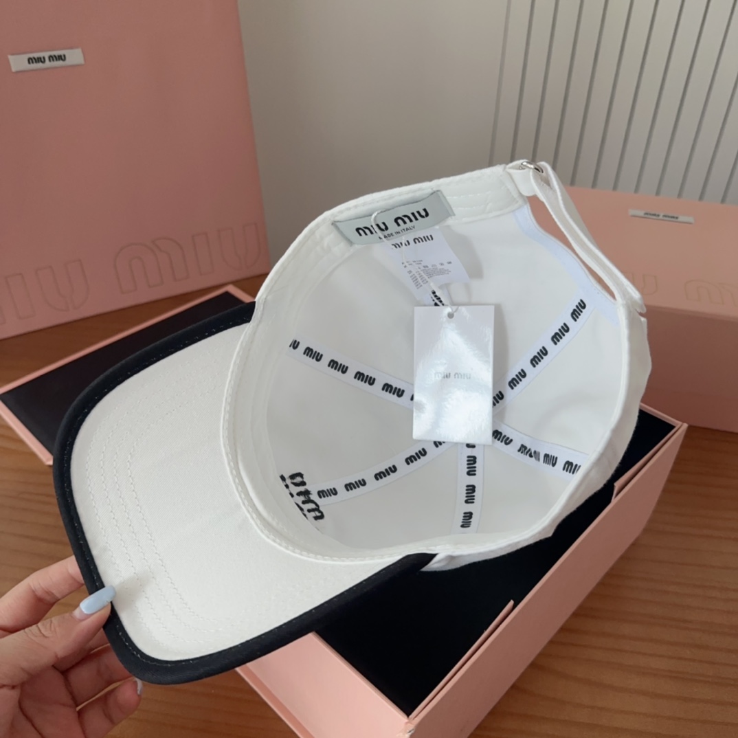 

MIUM缪缪 2025新款棒球帽，🔆百搭日常款～出街必备