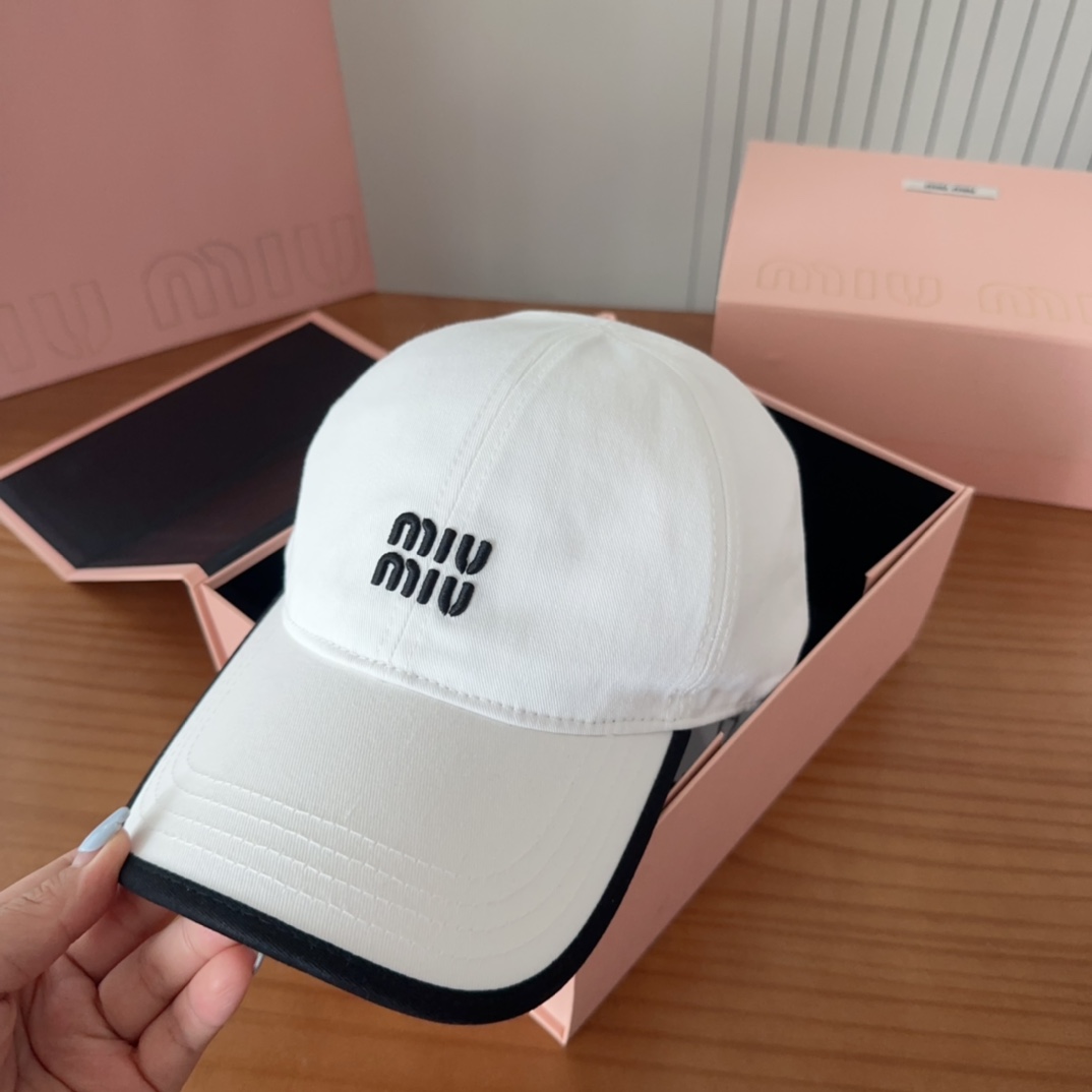

MIUM缪缪 2025新款棒球帽，🔆百搭日常款～出街必备