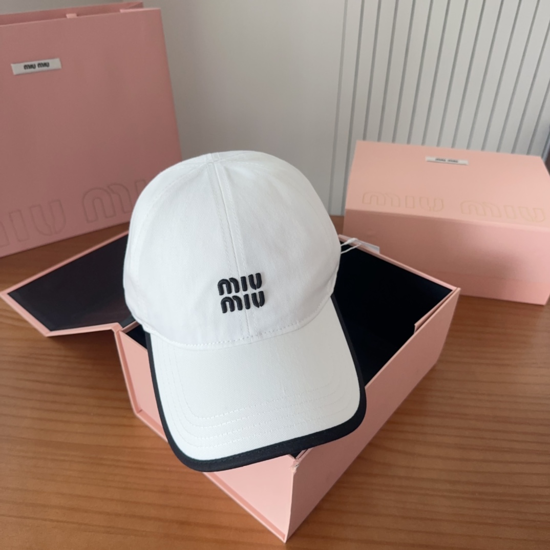 

MIUM缪缪 2025新款棒球帽，🔆百搭日常款～出街必备