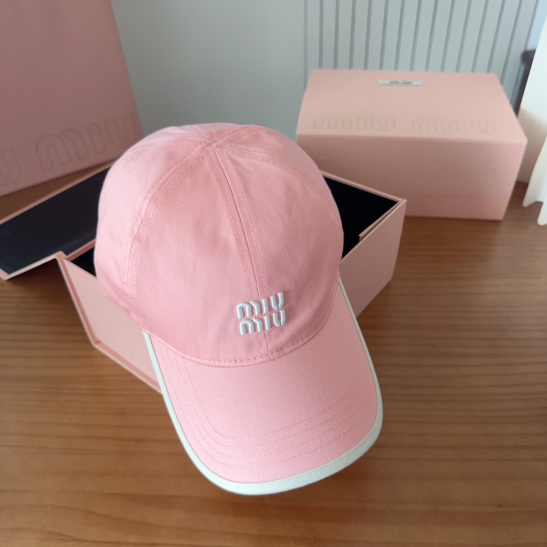 

MIUM缪缪 2025新款棒球帽，🔆百搭日常款～出街必备