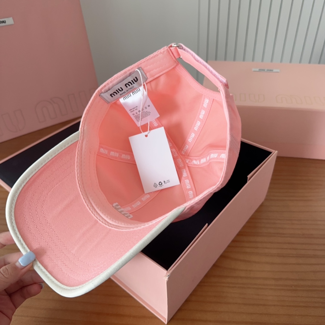 

MIUM缪缪 2025新款棒球帽，🔆百搭日常款～出街必备