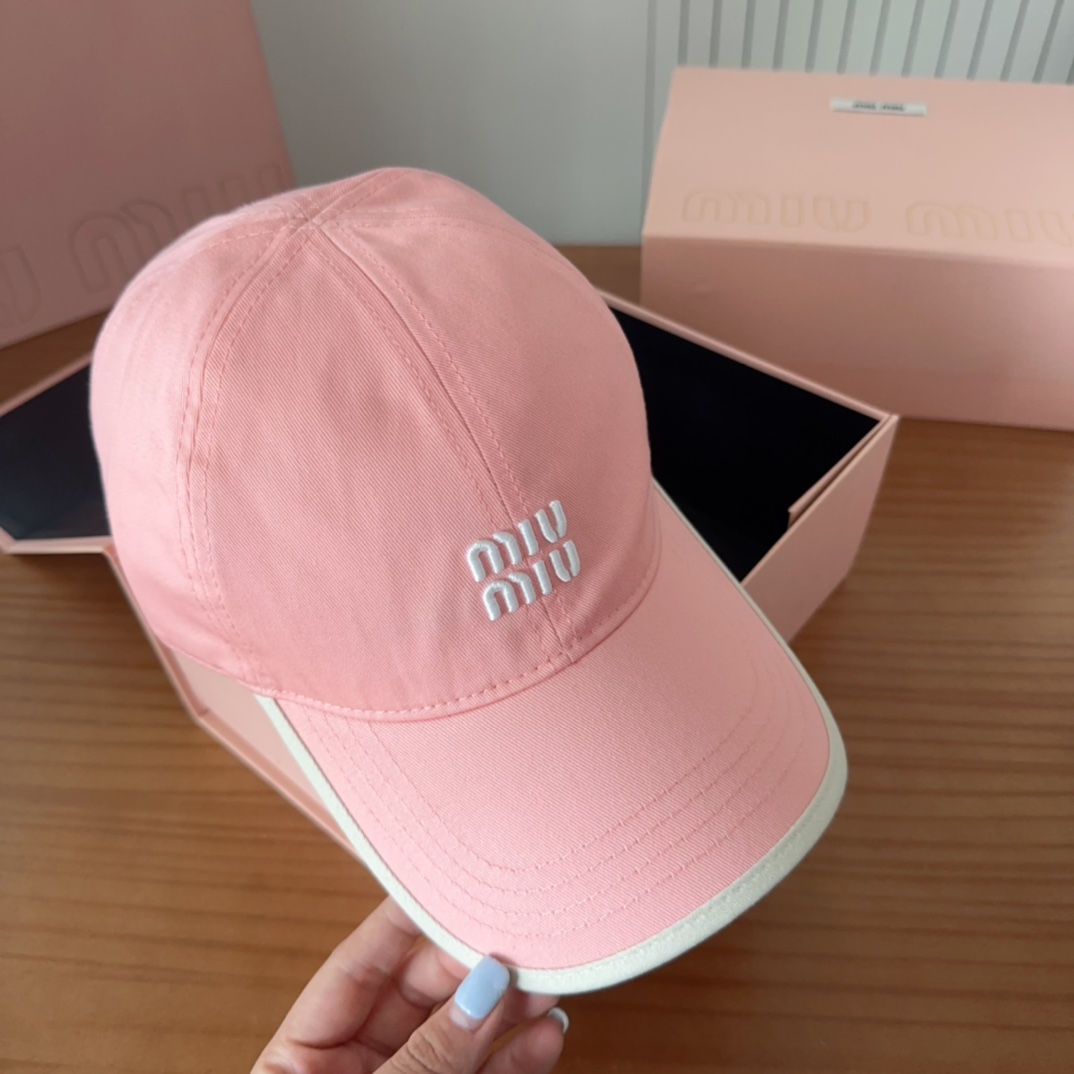 

MIUM缪缪 2025新款棒球帽，🔆百搭日常款～出街必备