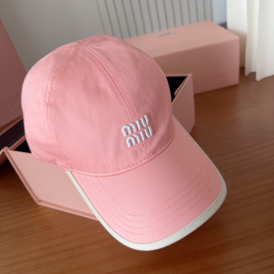 

MIUM缪缪 2025新款棒球帽，🔆百搭日常款～出街必备