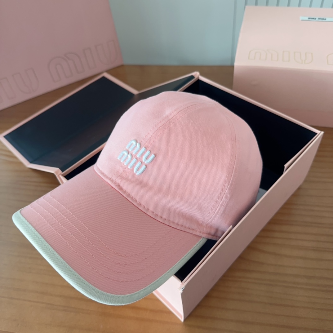 

MIUM缪缪 2025新款棒球帽，🔆百搭日常款～出街必备