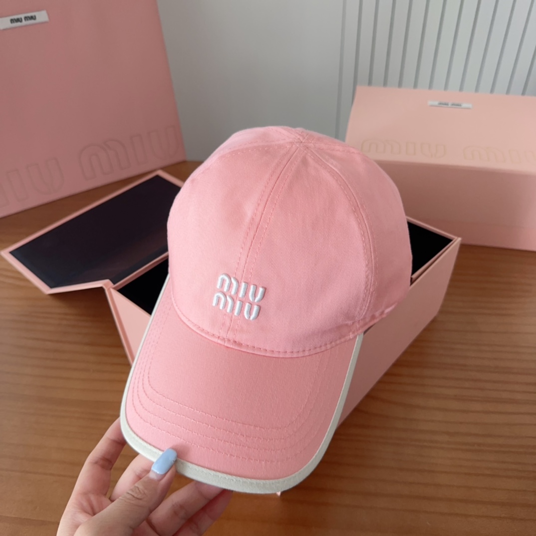 

MIUM缪缪 2025新款棒球帽，🔆百搭日常款～出街必备