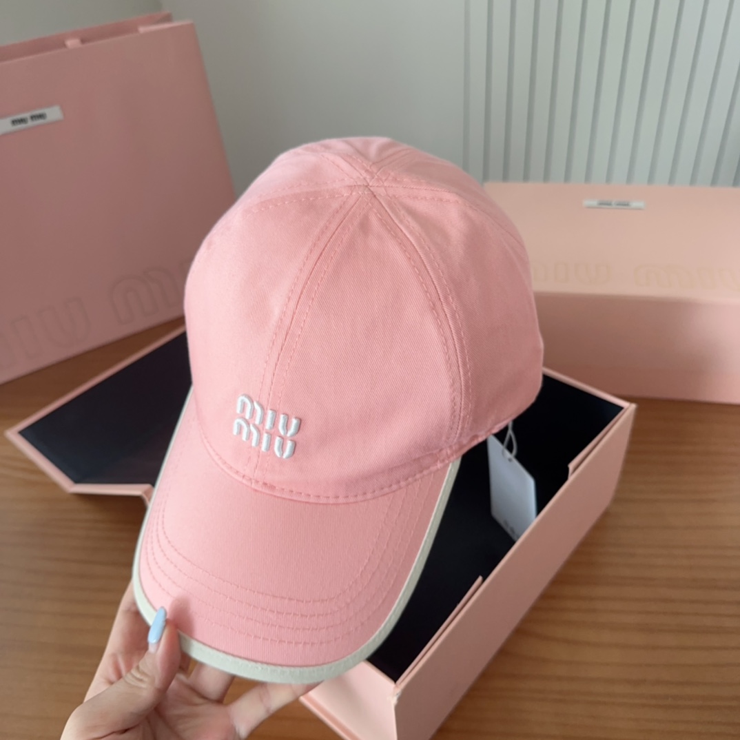 

MIUM缪缪 2025新款棒球帽，🔆百搭日常款～出街必备