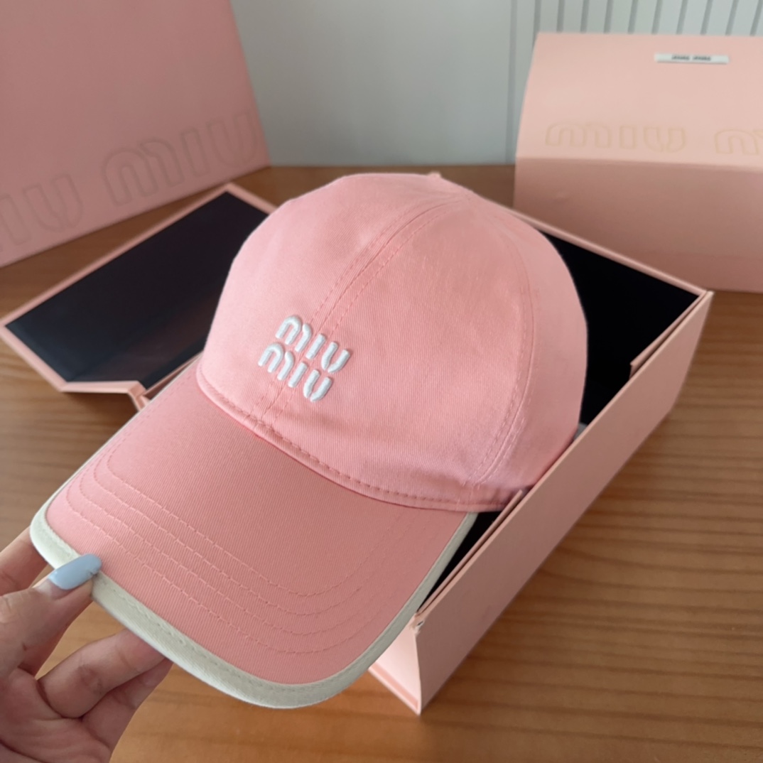 

MIUM缪缪 2025新款棒球帽，🔆百搭日常款～出街必备