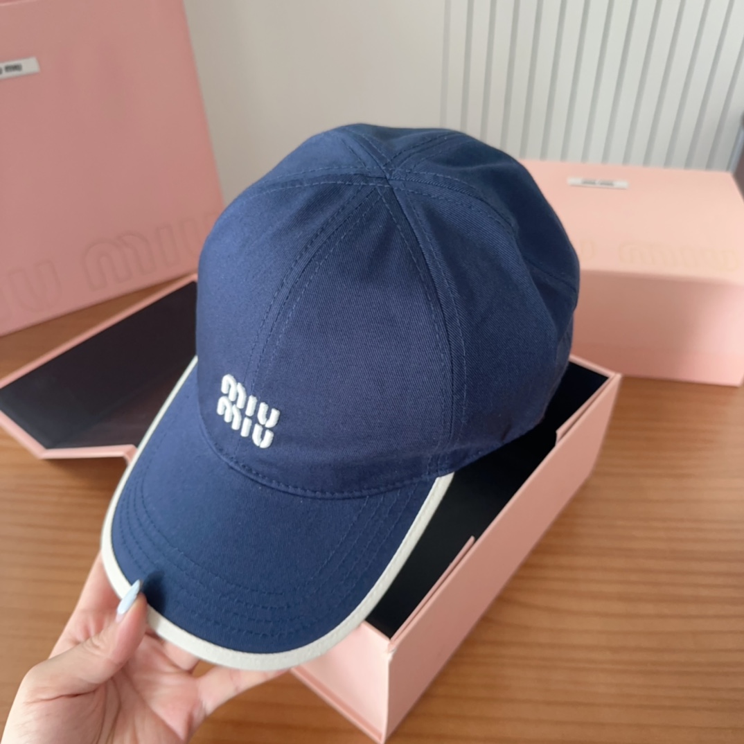 

MIUM缪缪 2025新款棒球帽，🔆百搭日常款～出街必备