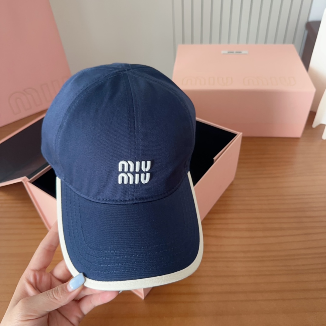 

MIUM缪缪 2025新款棒球帽，🔆百搭日常款～出街必备