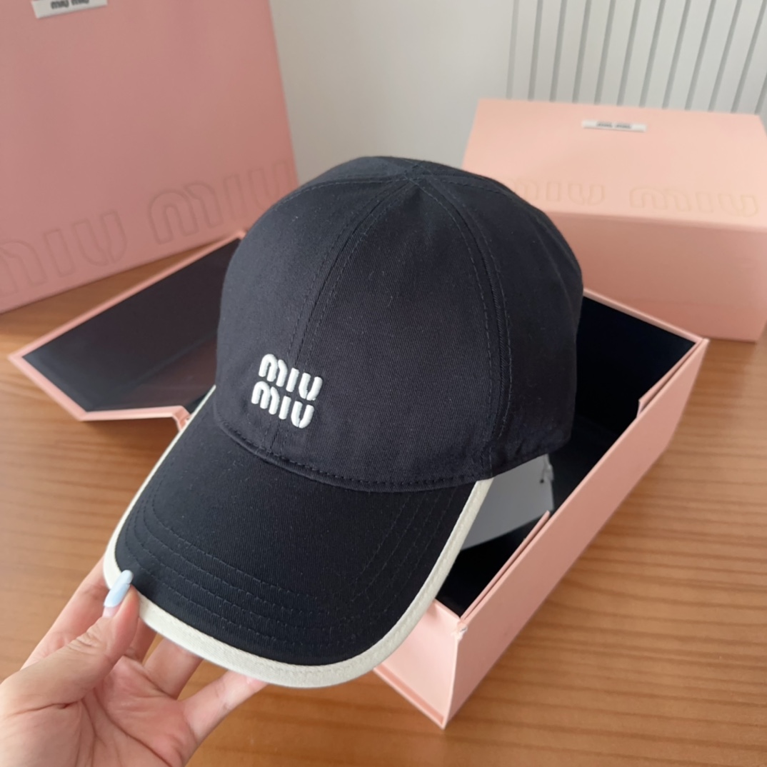 

MIUM缪缪 2025新款棒球帽，🔆百搭日常款～出街必备