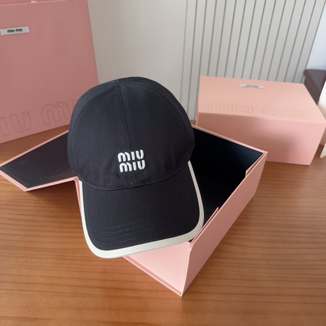 

MIUM缪缪 2025新款棒球帽，🔆百搭日常款～出街必备