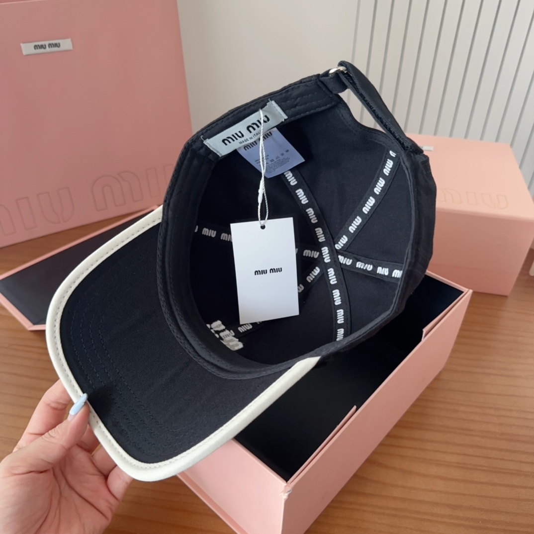 

MIUM缪缪 2025新款棒球帽，🔆百搭日常款～出街必备