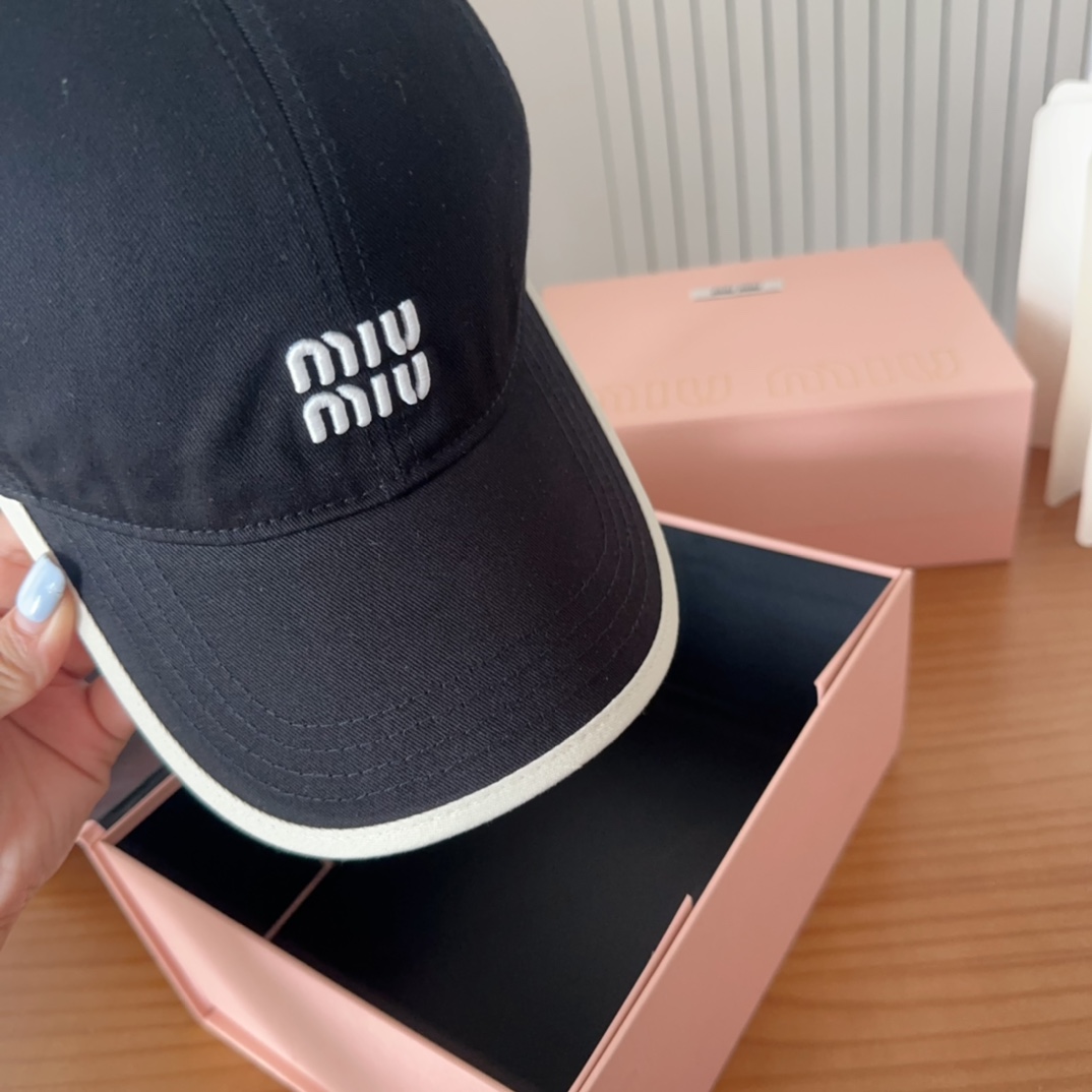 

MIUM缪缪 2025新款棒球帽，🔆百搭日常款～出街必备