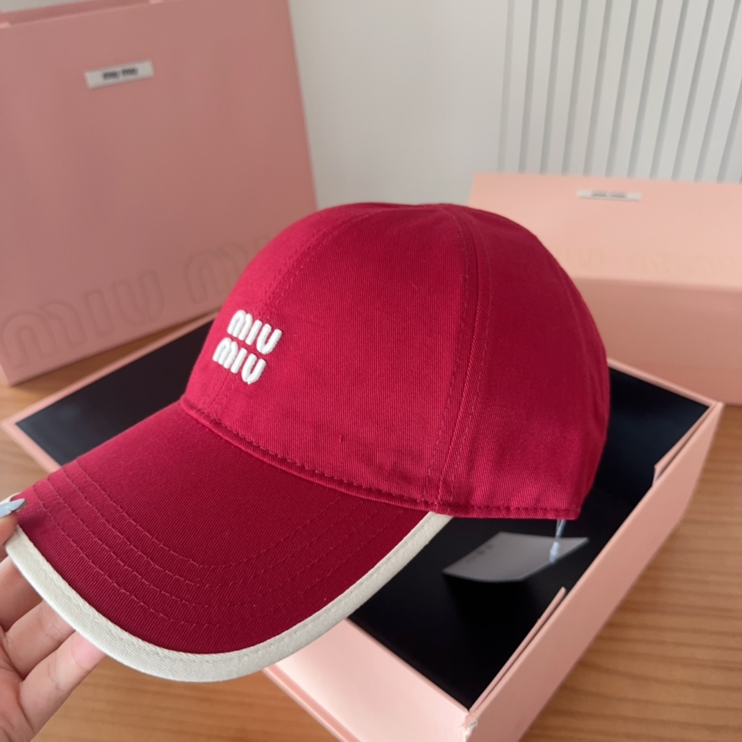 

MIUM缪缪 2025新款棒球帽，🔆百搭日常款～出街必备