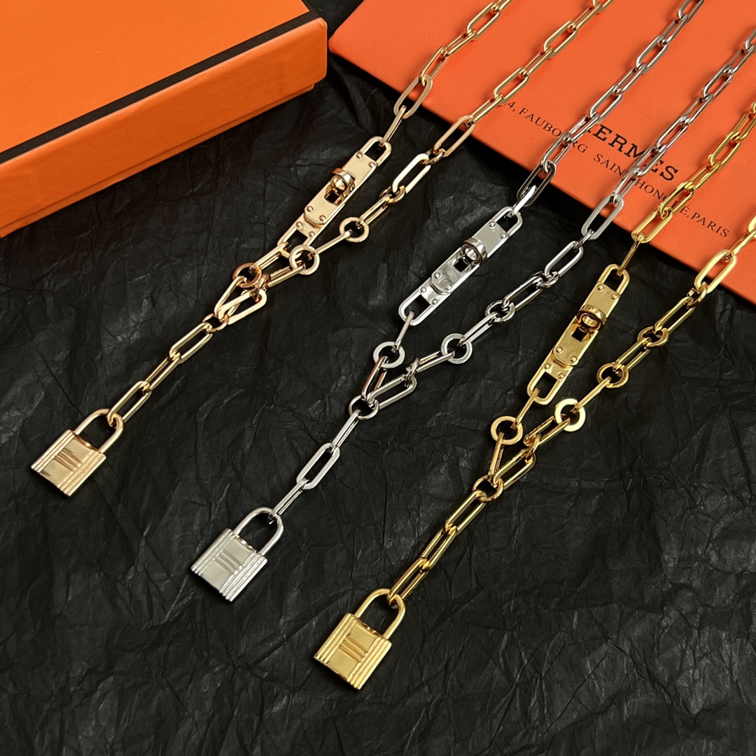 p675 Herms-Ermaceus necklaces do fine, luxurious, high-level perception of fashion in the atmosphere。 - 图片 3