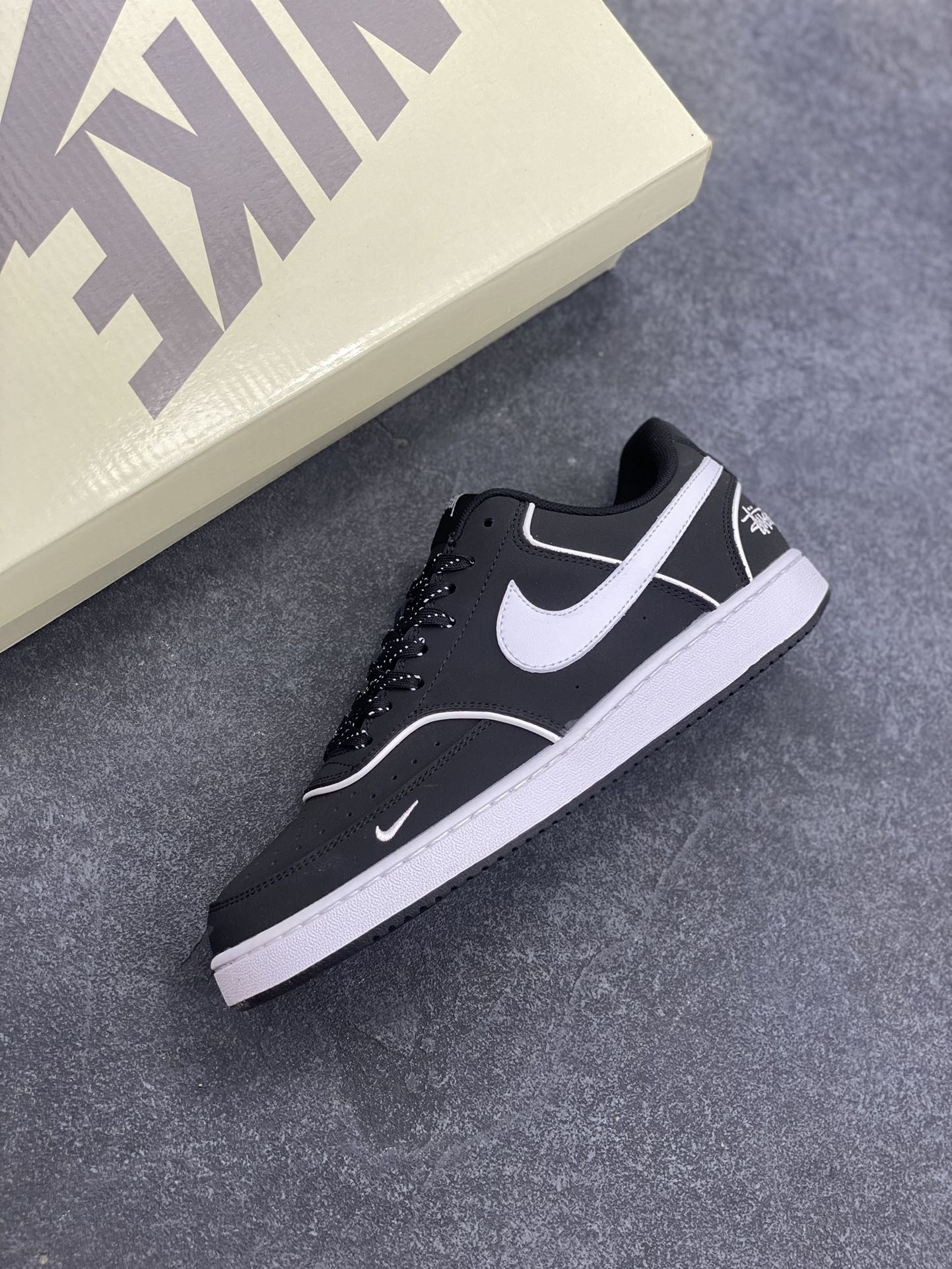 图片[7]-福利特价 海外爆款 ZP订单 NIKE EBERNON Low prm 小空军低帮百搭透气休闲运动板鞋 独家头层版本 原数据独家私模大底 纯正版型 清洁度完美 货号：FD5188-113 尺码：36 36.5 37.5 38 38.5 39 40 40.5 41 42 42.5 43 44 44.5 45-选品中心