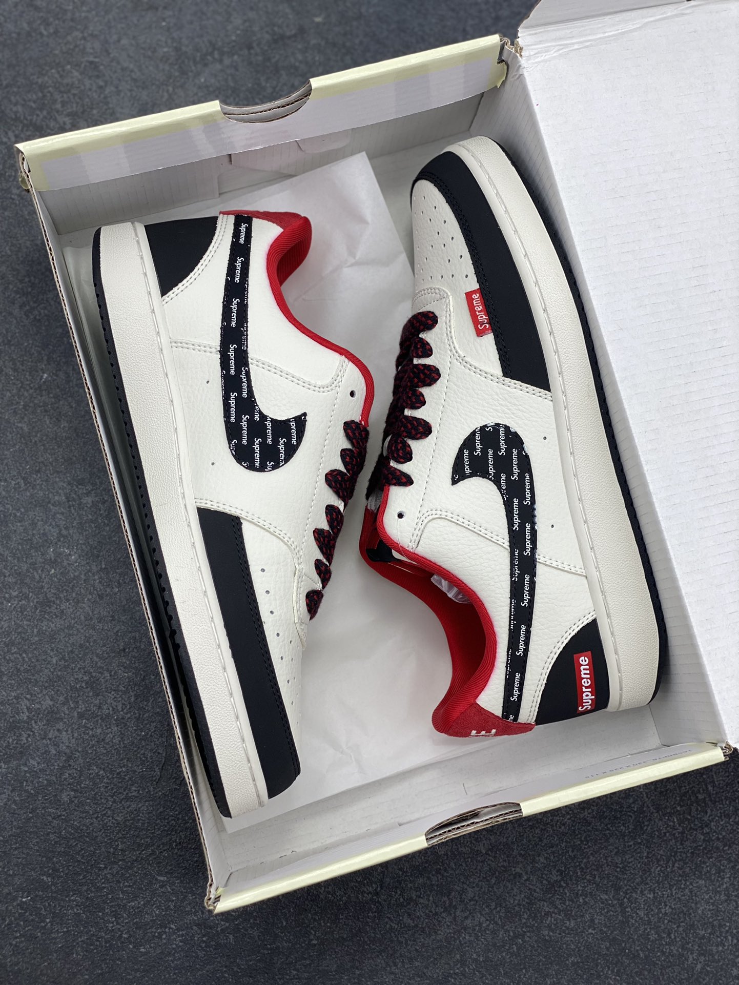 图片[9]-福利特价 海外爆款 ZP订单 NIKE EBERNON Low prm 小空军低帮百搭透气休闲运动板鞋 独家头层版本 原数据独家私模大底 纯正版型 清洁度完美 货号：FD5188-132 尺码：36 36.5 37.5 38 38.5 39 40 40.5 41 42 42.5 43 44 44.5 45-选品中心