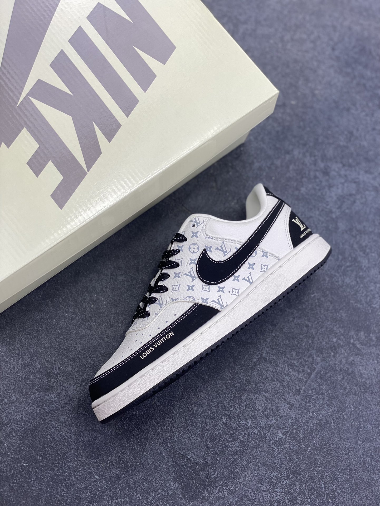 图片[7]-福利特价 海外爆款 ZP订单 NIKE EBERNON Low prm 小空军低帮百搭透气休闲运动板鞋 独家头层版本 原数据独家私模大底 纯正版型 清洁度完美 货号：FD5188-201 尺码：36 36.5 37.5 38 38.5 39 40 40.5 41 42 42.5 43 44 44.5 45-选品中心