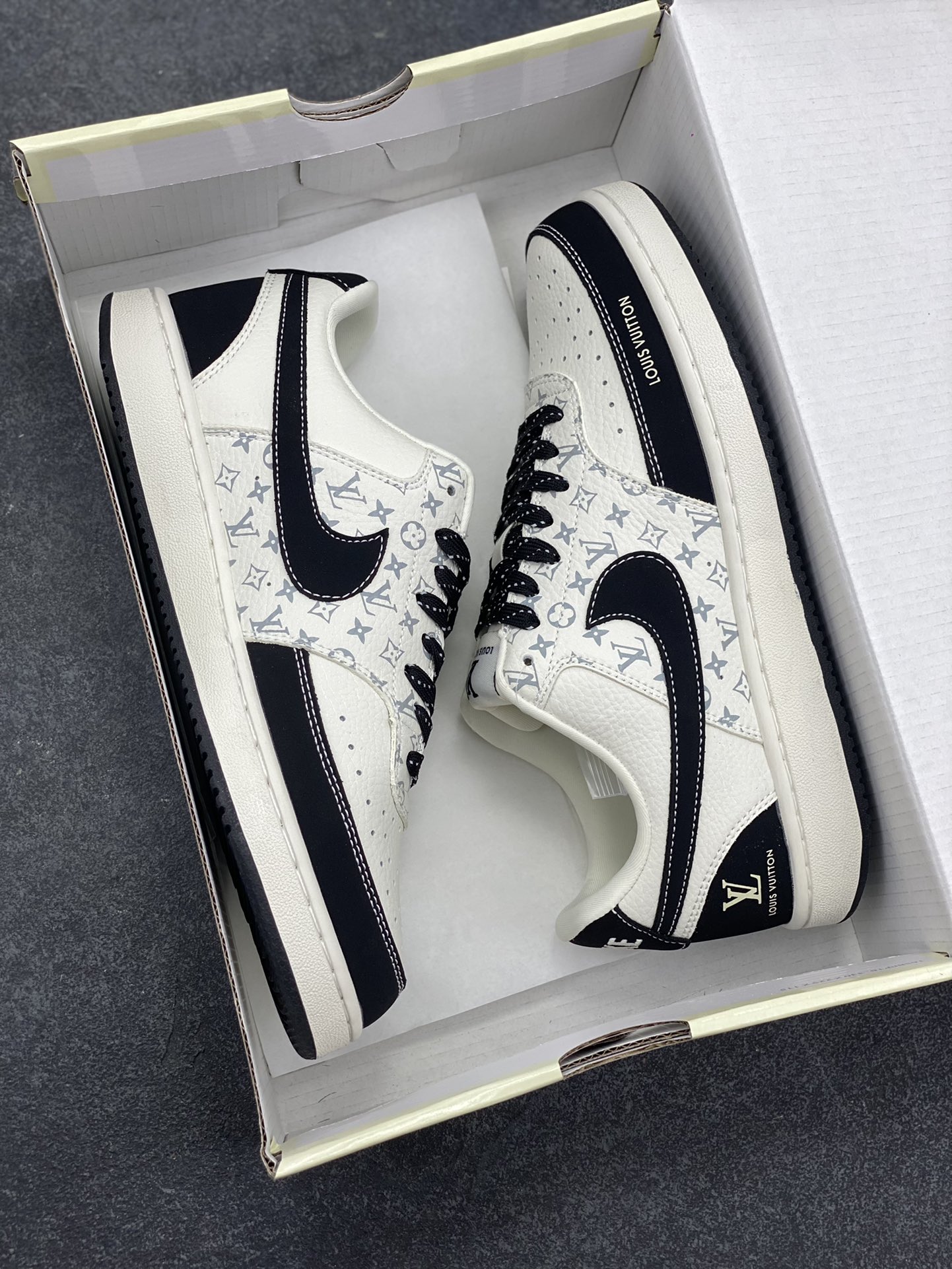 图片[9]-福利特价 海外爆款 ZP订单 NIKE EBERNON Low prm 小空军低帮百搭透气休闲运动板鞋 独家头层版本 原数据独家私模大底 纯正版型 清洁度完美 货号：FD5188-201 尺码：36 36.5 37.5 38 38.5 39 40 40.5 41 42 42.5 43 44 44.5 45-选品中心