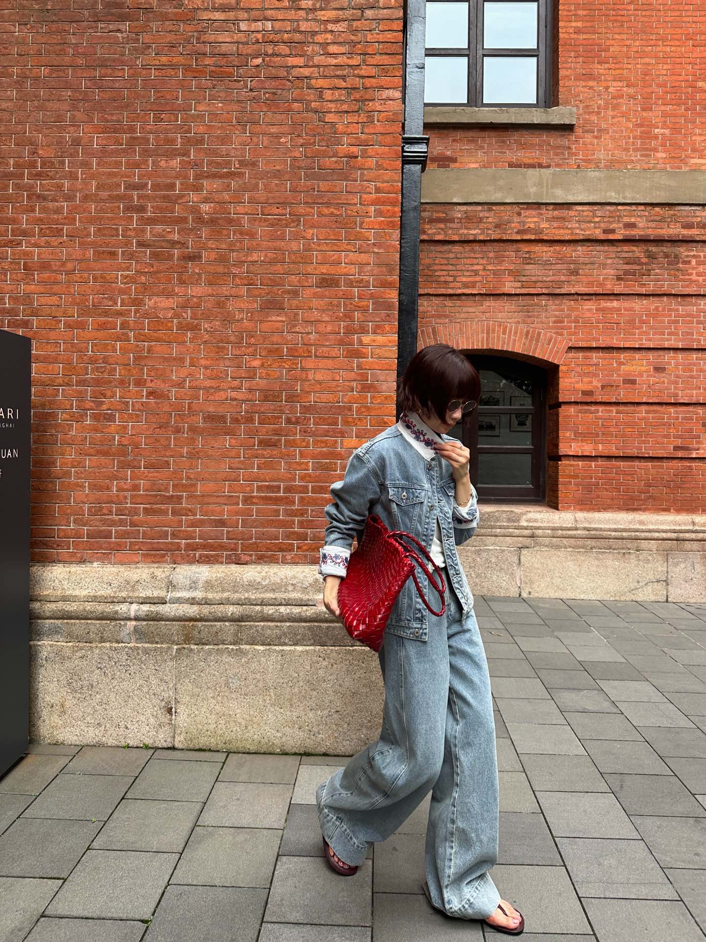 NO:461129,French lazy denim, alexander wang19860909法式慵懒牛仔,,alexander wang,Women's clothing