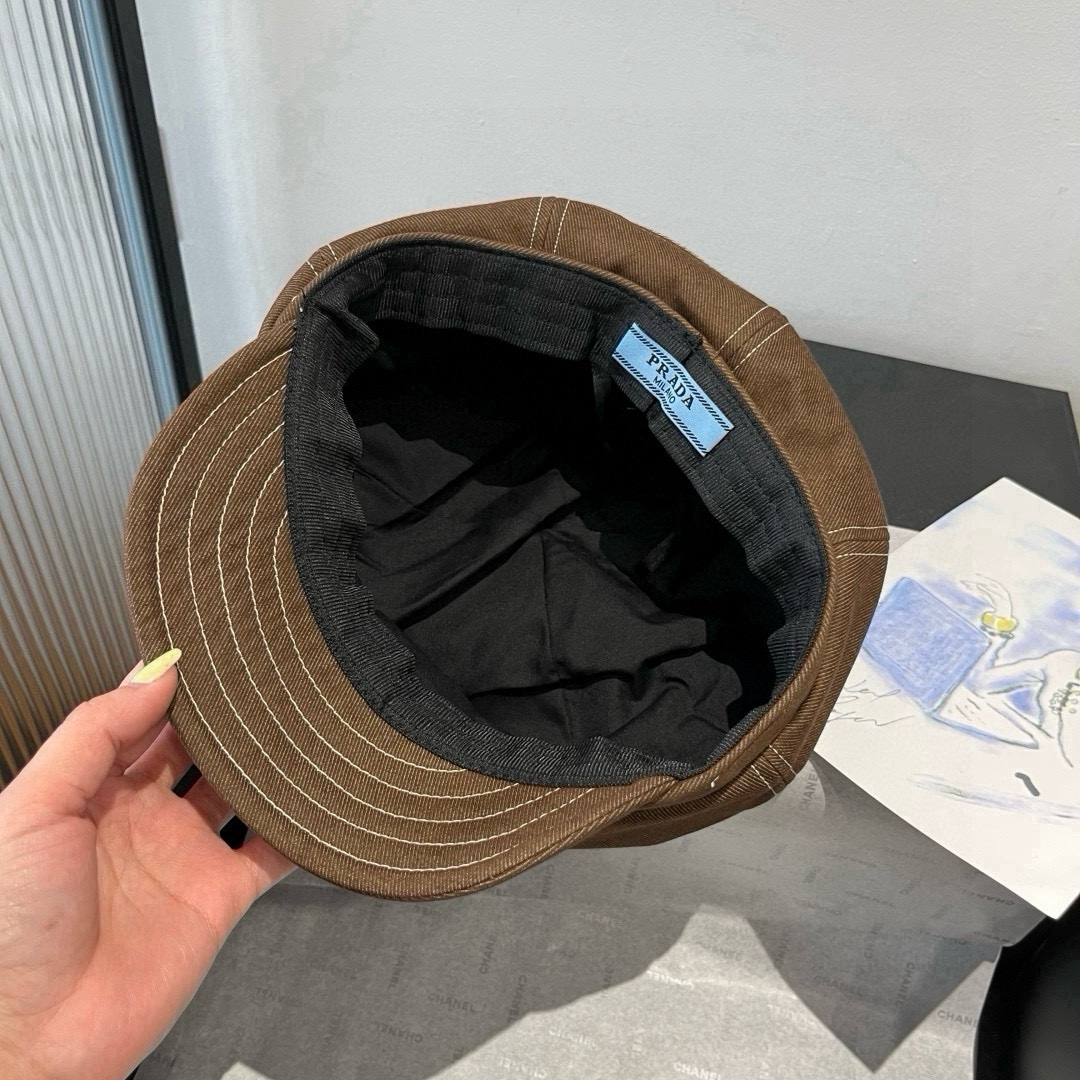 🆕

普拉达新款鸭舌军帽，高级定制，头围57cm