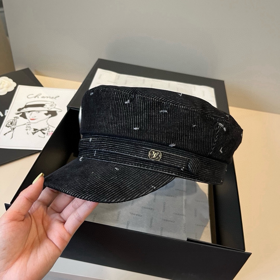 🆕

LV新款鸭舌军帽，高级定制，头围57cm