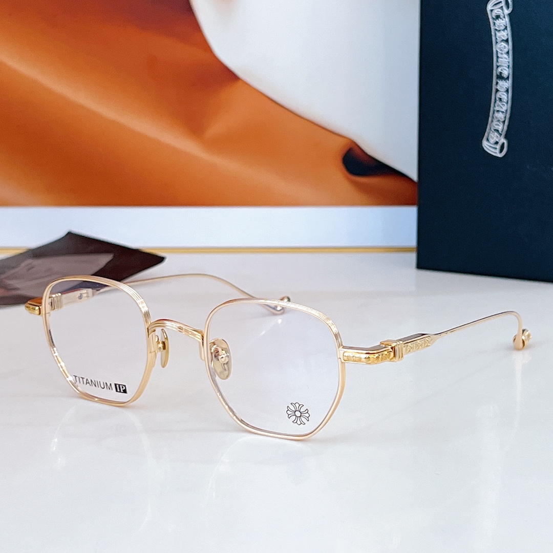 NO:372689,CHROME HEART* MODEL: VAGILIORIAN SIZE: 49-Port 23-Glasses, Sunglasses, Glasses, Chrome hearts19860909CHROME HEART* MODEL: VAGILIORIAN SIZE: 49口23- 眼镜墨镜太阳镜,眼镜,chrome hearts,glasses