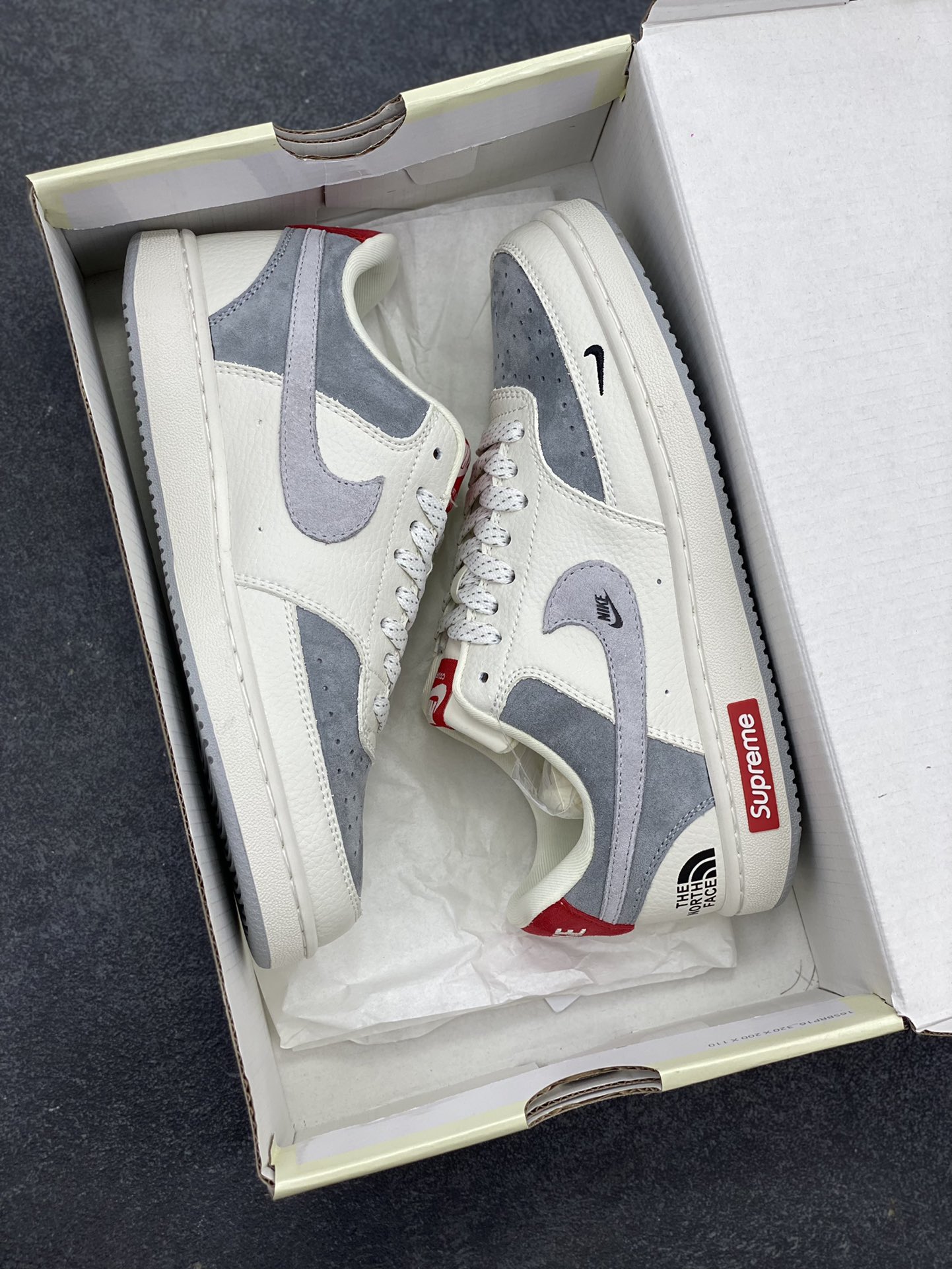 图片[9]-福利特价 海外爆款 ZP订单 NIKE EBERNON Low prm 小空军低帮百搭透气休闲运动板鞋 独家头层版本 原数据独家私模大底 纯正版型 清洁度完美 货号：FD5188-123 尺码：36 36.5 37.5 38 38.5 39 40 40.5 41 42 42.5 43 44 44.5 45-选品中心