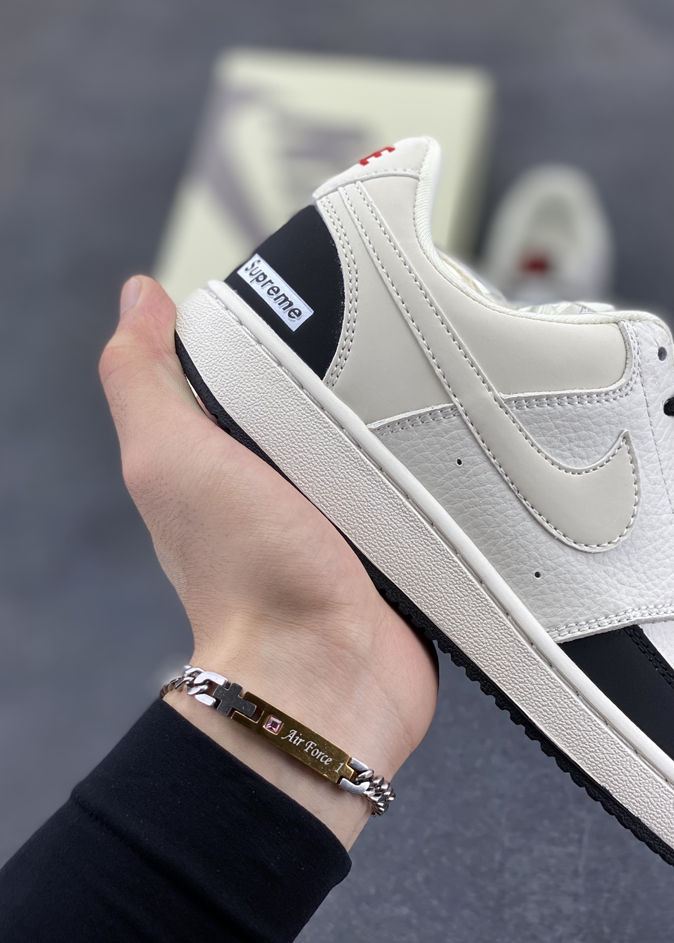 图片[6]-福利特价 海外爆款 ZP订单 NIKE EBERNON Low prm 小空军低帮百搭透气休闲运动板鞋 独家头层版本 原数据独家私模大底 纯正版型 清洁度完美 货号：FD5188-127 尺码：36 36.5 37.5 38 38.5 39 40 40.5 41 42 42.5 43 44 44.5 45-选品中心