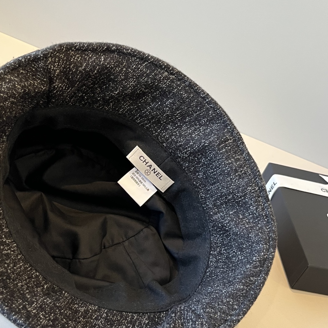 🆕

香奈儿新款渔夫帽，头围57cm