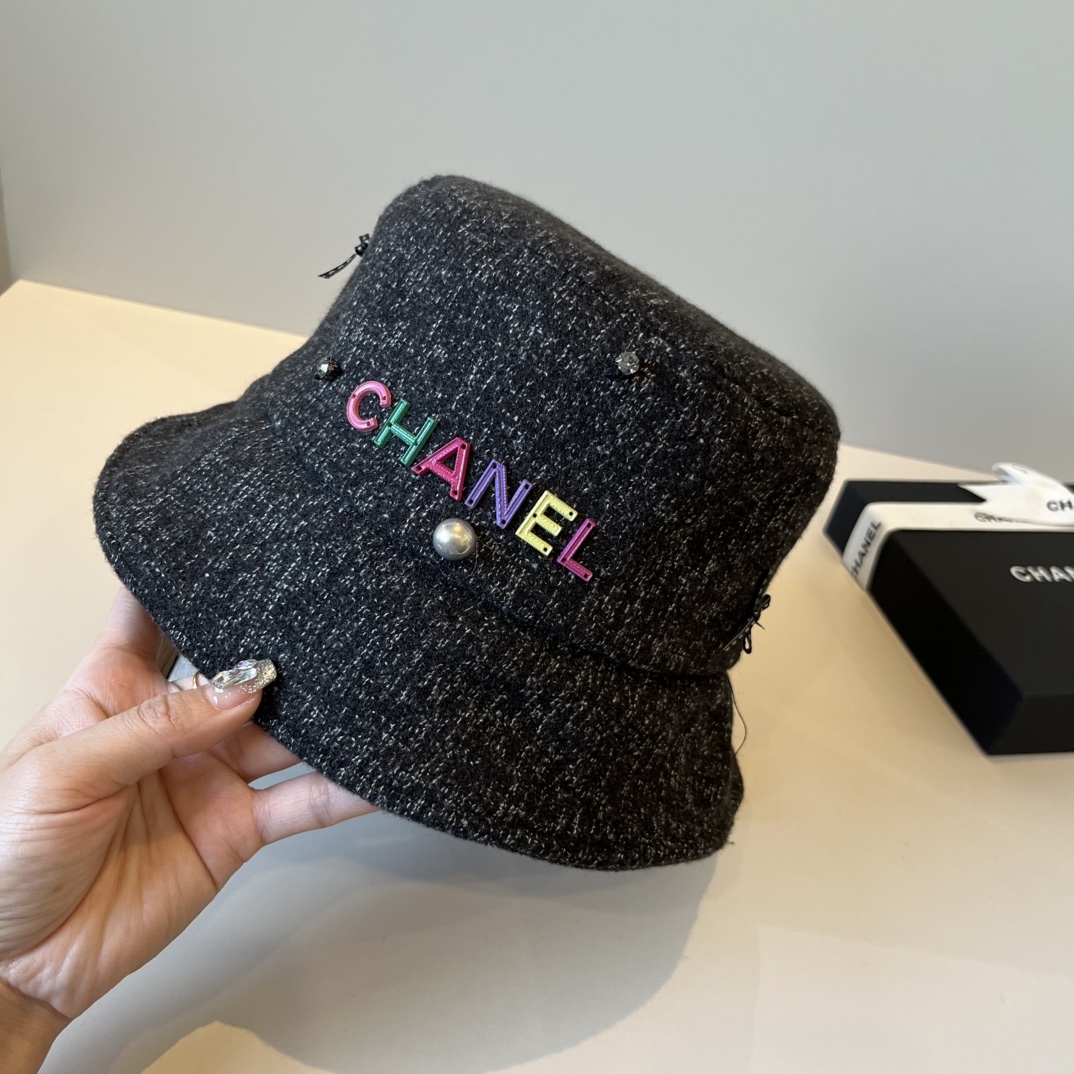 🆕

香奈儿新款渔夫帽，头围57cm