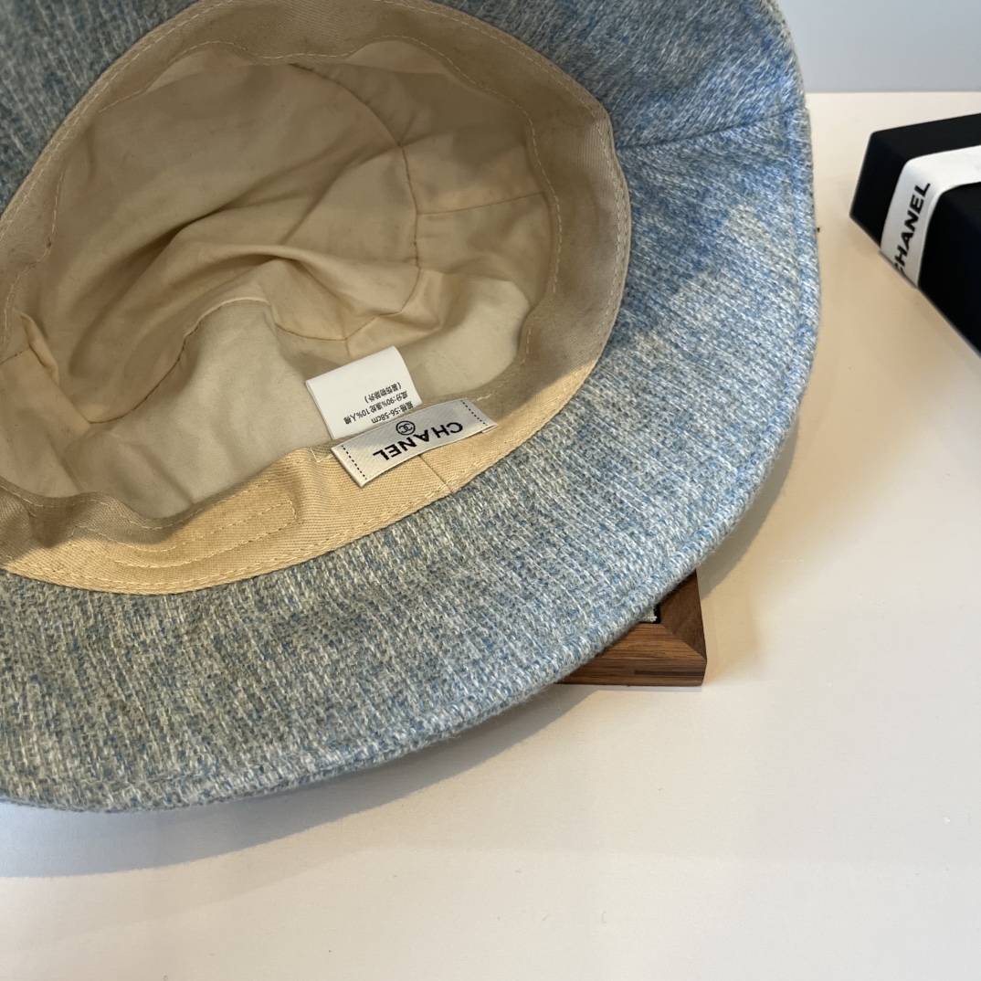 🆕

香奈儿新款渔夫帽，头围57cm