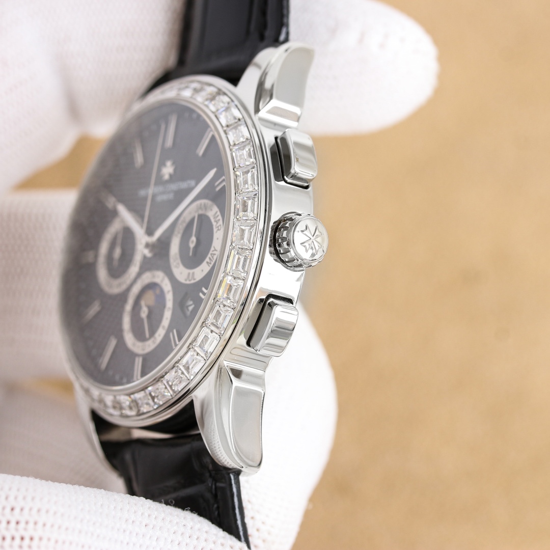 White Zen 3450 Gold Essex Danton-Vacheron Constantin R46 Upgrade Passage Series Watch Review - 图片 7
