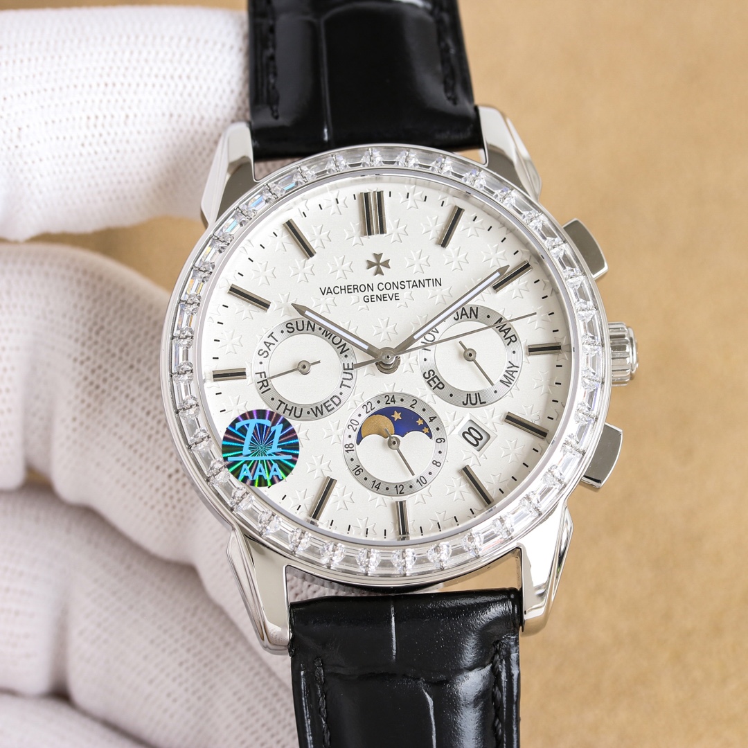 White Zen 3450 Gold Essex Danton-Vacheron Constantin R46 Upgrade Passage Series Watch Review - 图片 5