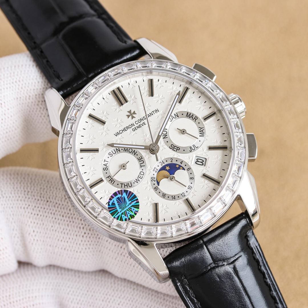 White Zen 3450 Gold Essex Danton-Vacheron Constantin R46 Upgrade Passage Series Watch Review - 图片 6