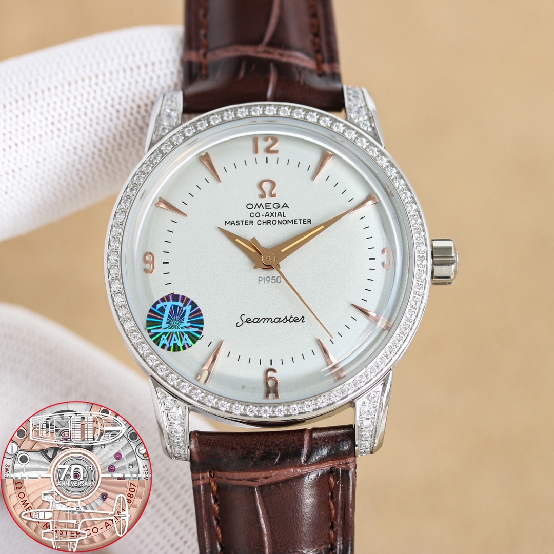 Title: Omega Seamaster 1948 Wristwatch Review Summary: Omega Seamaster 1948 wristwatch features identical design to original, 316L steel, arched sapphire glass,