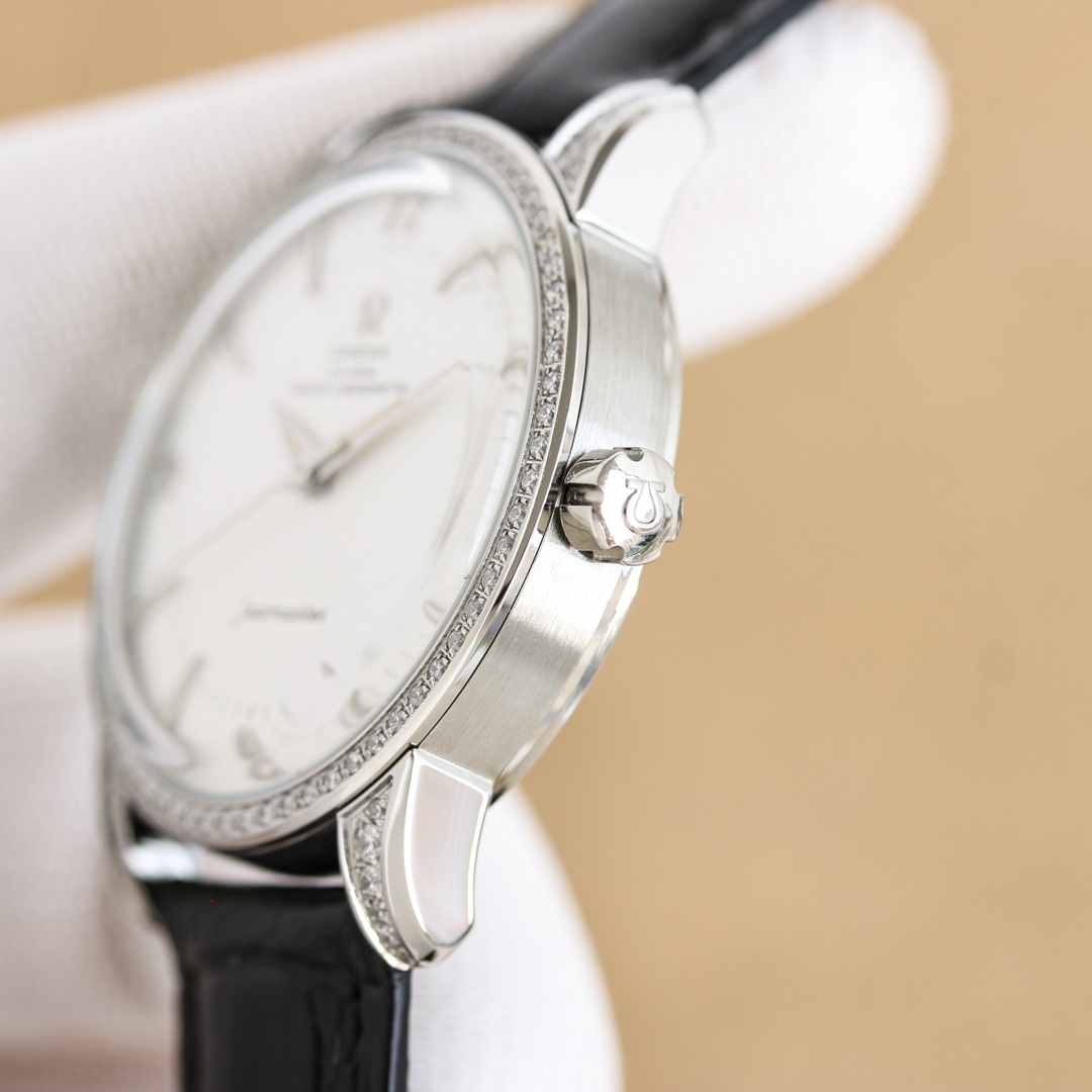 “Omega Seahorse Series 1948 Wristwatch: Monolithic 8806 Design, Sapphire Glass, Limited Edition, 50m Water-Resistant” - 图片 7