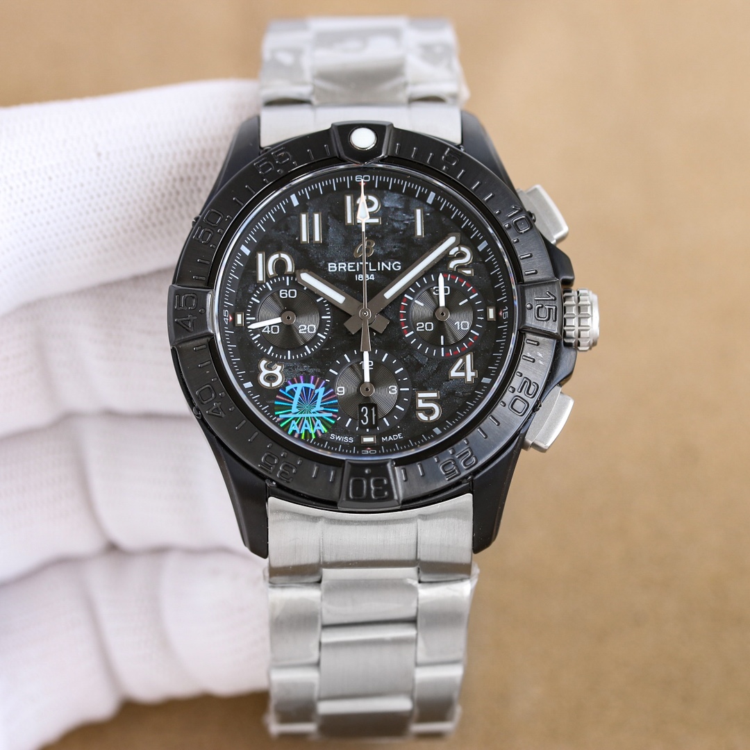 Title: White Gill 3795 Avenger B01 Chronograph 44 Watch Summary Summary: Avenger B01 Chronograph 44 watch, designed for pilots, features a bold design, adapt