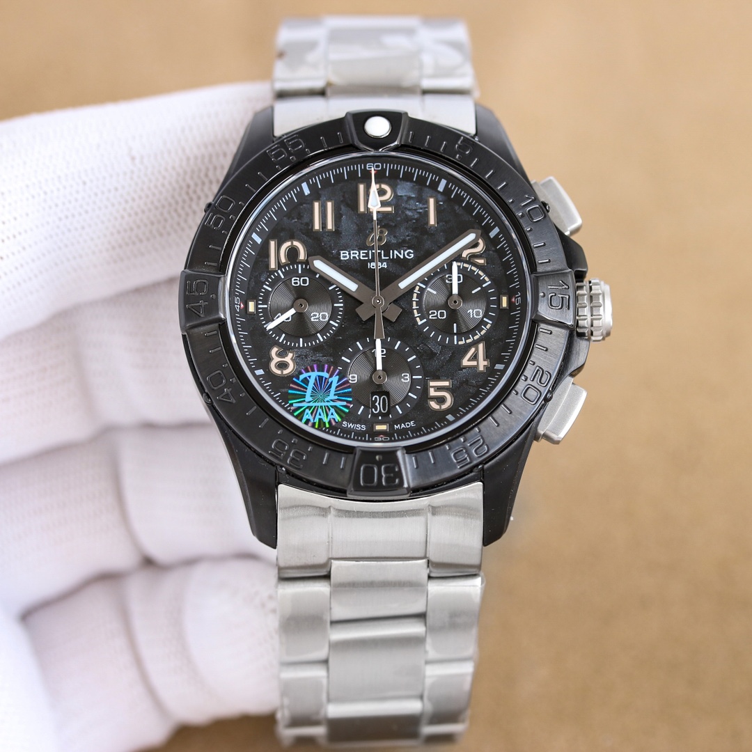 Title: White Gill 3795 Avenger B01 Chronograph 44 Watch Summary Summary: Avenger B01 Chronograph 44 watch, designed for pilots, features a bold design, adapt - 图片 3