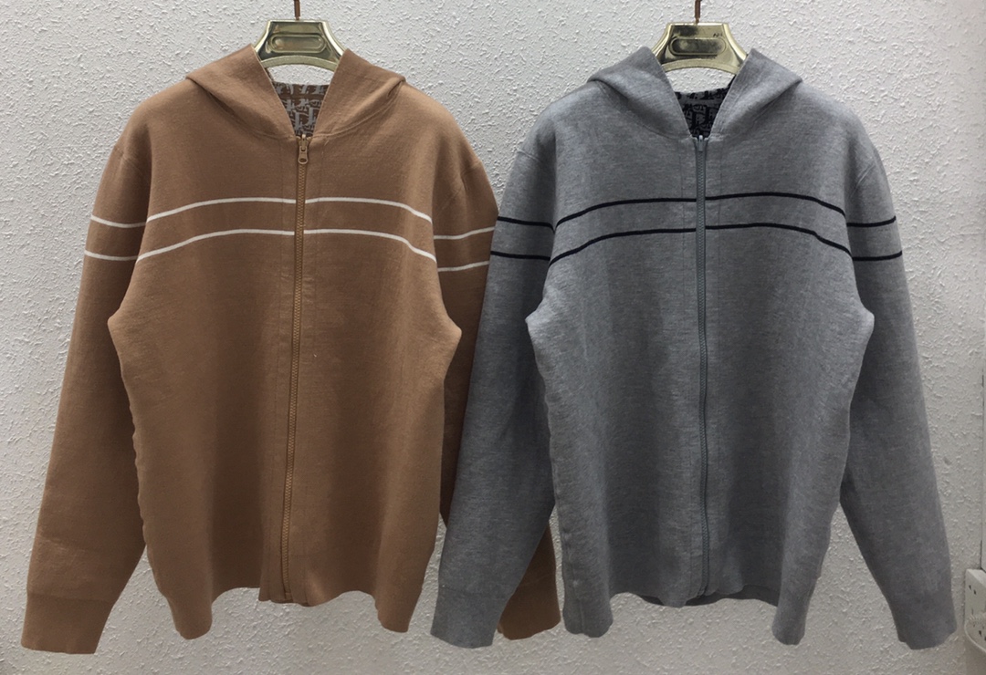 NO:469176,0256 Dijia new letter hooded knitted top SML gray, camel, dior,hats,alexander wang198609090256 迪家新款字母连帽两面穿针织上衣 SML 灰色、驼色,,dior,hats,alexander wang,Women's clothing