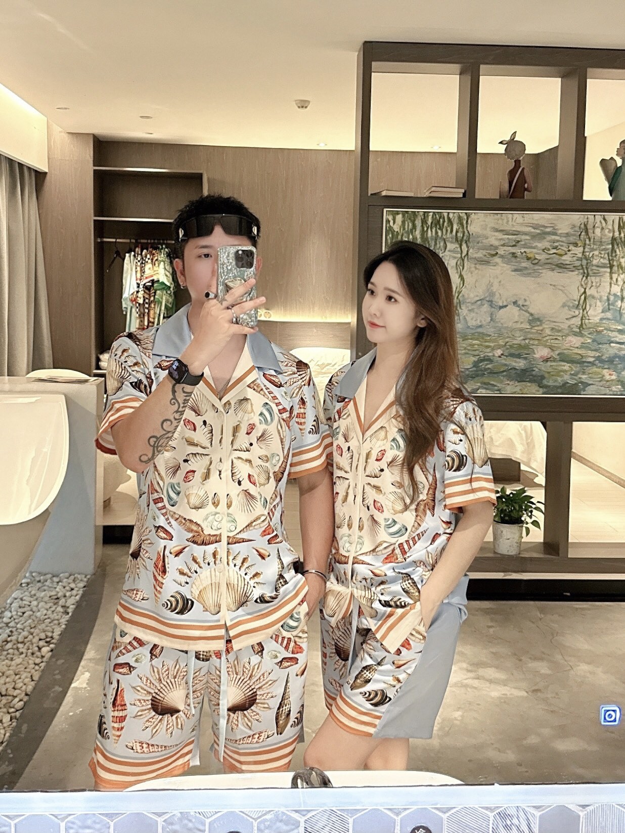 NO:514587,2025 DG Home Home Clothing Haute Couture Korean silk fabrics skin-friendly and comfortable Couple style M~XXXL, gucci, alexander wang198609092025 DG家 家居服 高定韩国丝面料亲肤轻柔舒适 情侣款 M～XXXL,,gucci,alexander wang,Men's clothing