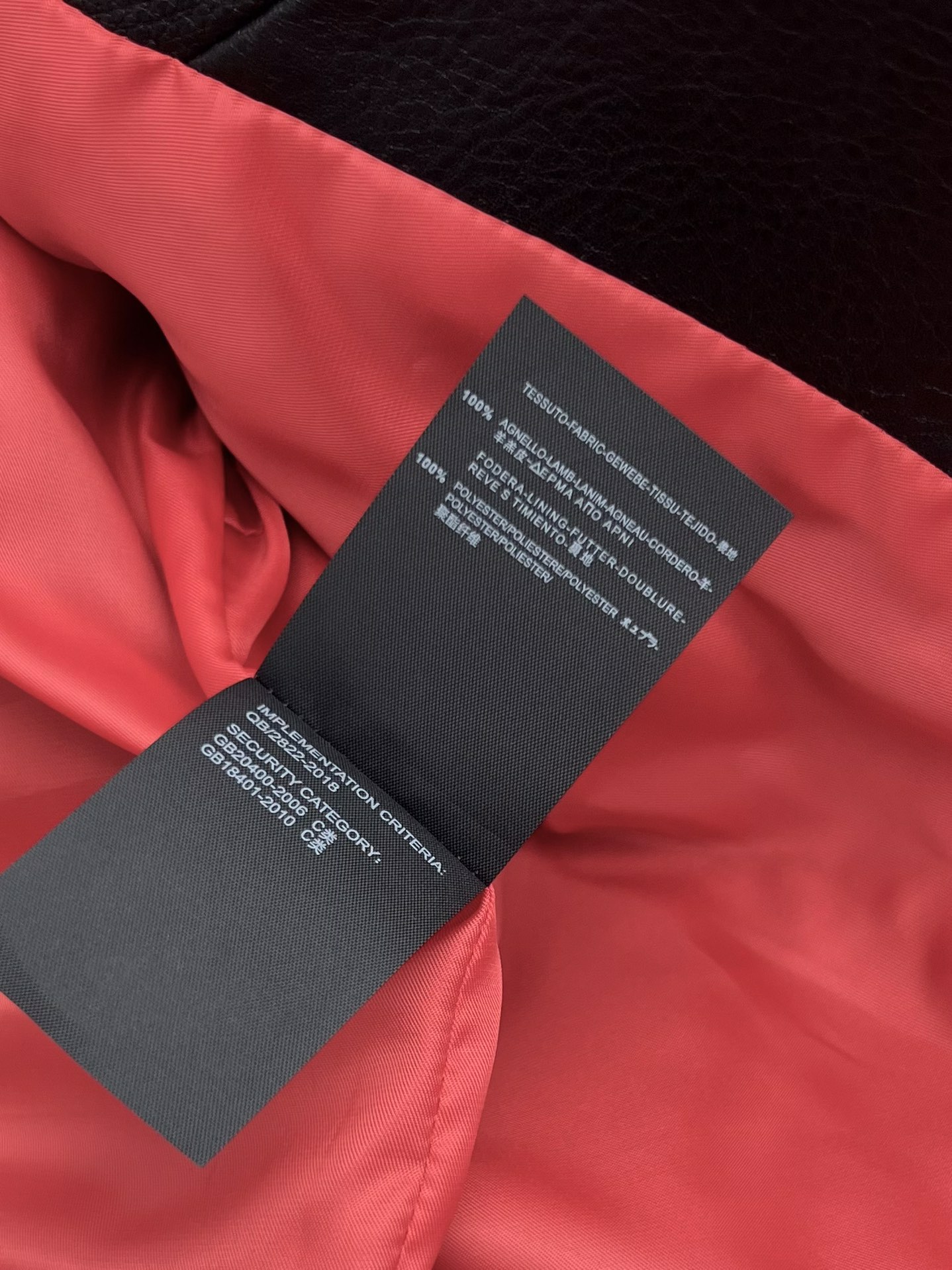 “Embroidered Leather Jacket by Alexander McQueen: Dustproof Bag and One-Size-Fits-All Suit” - 图片 9