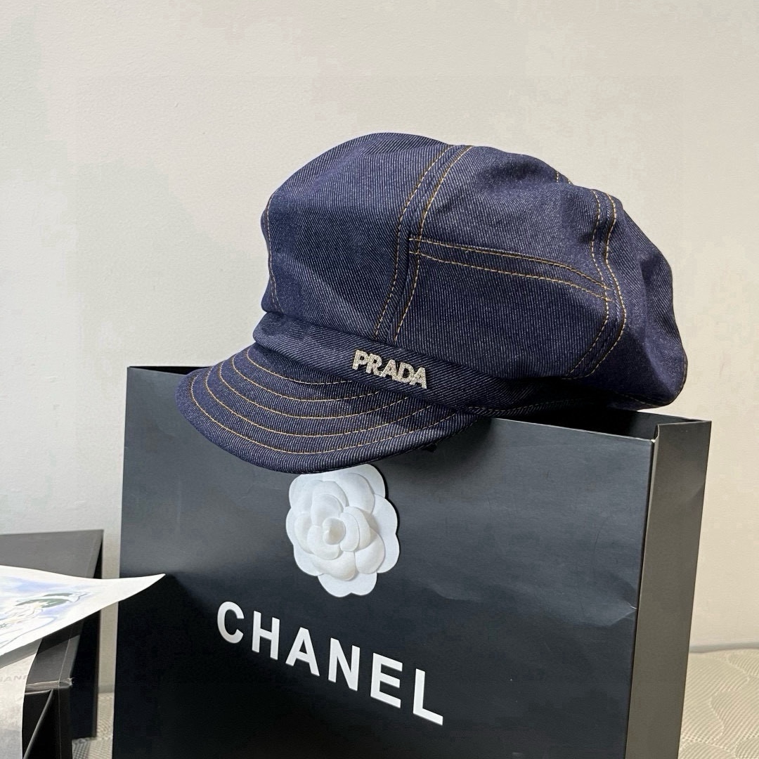 🆕

普拉达新款鸭舌军帽，高级定制，头围57cm