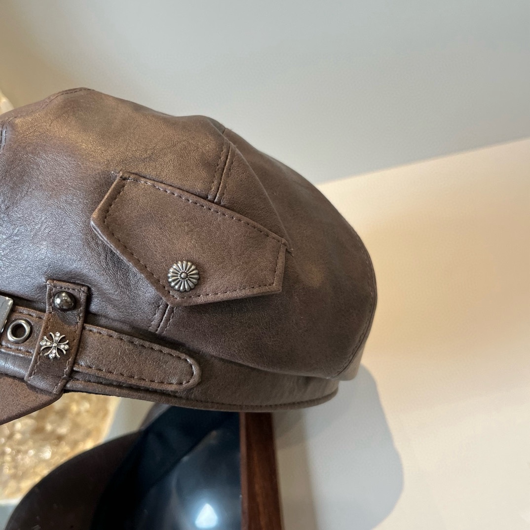 🆕

2025克罗心新款鸭舌画家帽，头围57cm