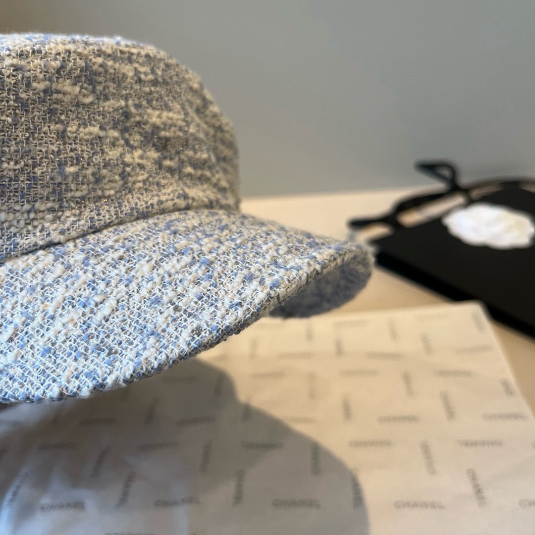 🆕

香奈儿新款鸭舌画家帽，头围57cm