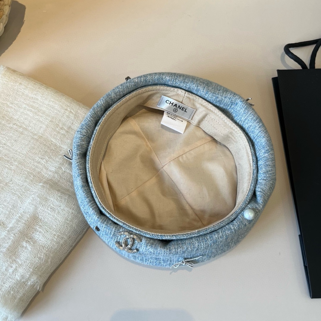 🆕

香奈儿新款贝雷帽，春夏款，头围57cm